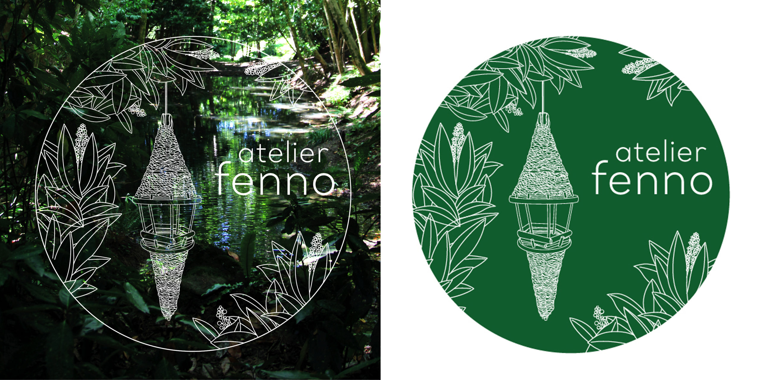 Logo d'Atelier Fenno par Atelier Bruine